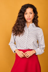 Camisa Nieve Rayas Azul